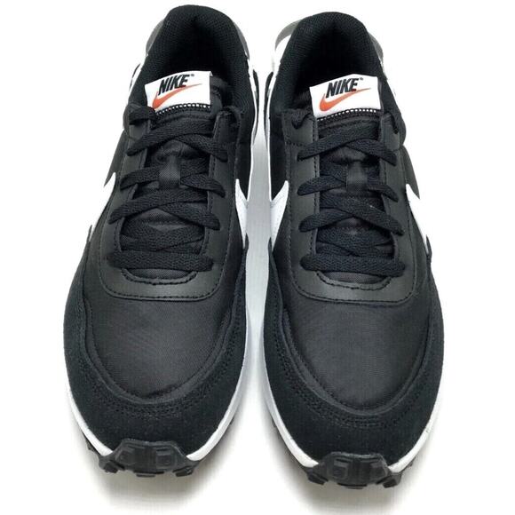 Size 10 Men Nike Waffle Debut Casual Sneakers Black (DH9522 001 ) main image 2